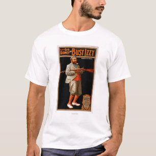 Lustiges Geo. Sidney als beschäftigtes Izzy T-Shirt