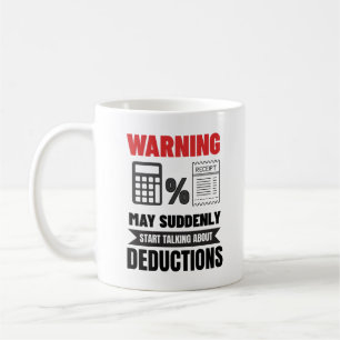 Lustiges Geschenk für Buchhalter für CPA-Würdigung Kaffeetasse
