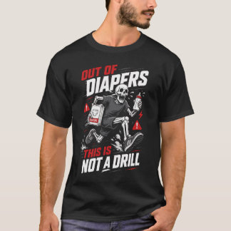 Lustiges Geschenk für den neuen Vater zur Babypart T-Shirt