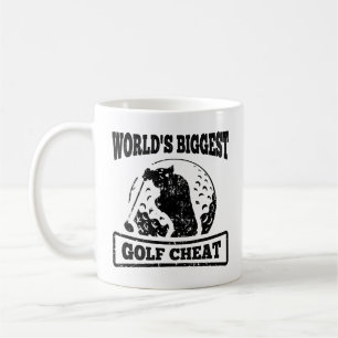 Lustiges Geschenk für größten das Golf-Betrüge Kaffeetasse