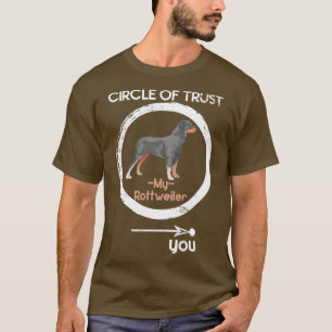 Lustiges Geschenk für Hundebesitzer Rottweiler T-Shirt