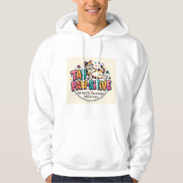 Lustiges Geschenk für Katzenliebhaber Bleib Pfoten Hoodie