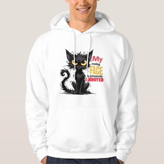 Lustiges Geschenk für Katzenliebhaber  Hoodie (Vorderseite)
