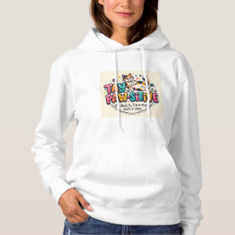 Lustiges Geschenk für Katzenliebhaber, um positiv Hoodie