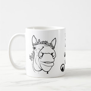 Lustiges Geschenk für Pferdeliebhaber - launige Sc Kaffeetasse