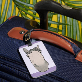 Lustiges Geschenk für Pferdeliebhaber Snoot Gepäckanhänger