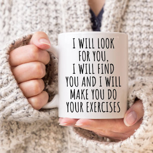 Lustiges Geschenk für Physiotherapeuten-Absolvente Kaffeetasse