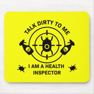 Lustiges Geschenk für Umweltgesundheitsinspektor Mousepad