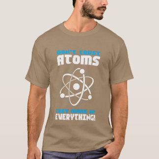Lustiges Geschenk für Wissenschaft Atome T-Shirt