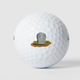 lustiges Geschenk Golfball