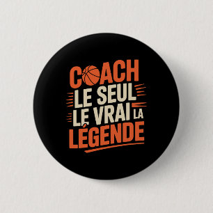 Lustiges Geschenkidee für Männer Sketll Coach Humo Button