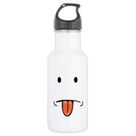 Lustiges Gesicht 16 Unze Edelstahlflasche