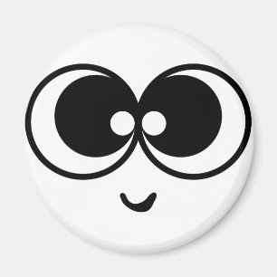 Lustiges Gesicht Magnet