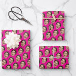 Lustiges Gesicht Rosa Benutzerdefiniertes Foto Geb Geschenkpapier Set<br><div class="desc">Verleihen Sie Ihren Geschenken und Feiern mit dem Funny Face Custom Wrapping Paper Lachen und Persönlichkeit. Mit einem wiederholten Druck Ihres gewählten Gesichts oder Objekts wird jedes Geschenk sofort zu einem unvergesslichen Moment.</div>