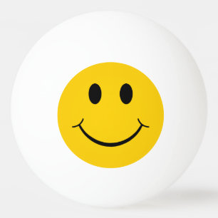 Lustiges Gesicht Tischtennisball