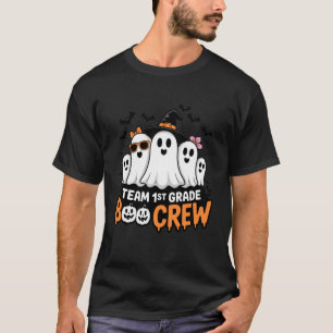 Lustiges Gespenst Boo Crew Halloween-Kostüm für Te T-Shirt