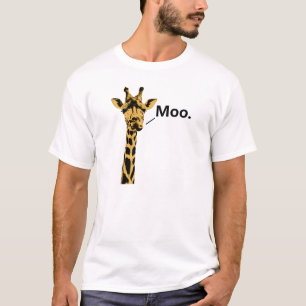 Lustiges Giraffen-Kuh-T-Shirt T-Shirt