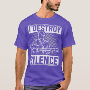 Lustiges Gitarrist Zitat Gitarre Musik Gitarrenlie T-Shirt