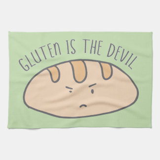 Lustiges Gluten ist das Teufel-Geschirrtuch Geschirrtuch