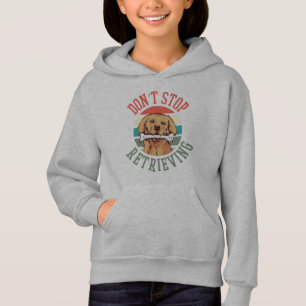 Lustiges Golden Retriever Besitzer Zitat Hoodie