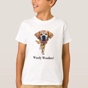 Lustiges Golden Retriever Jungen T-Shirt