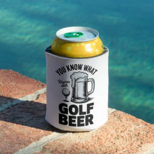 Lustiges Golf Bier Golfer Geschenk Bier Humor Golf Dosenkühler