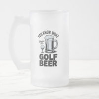 Lustiges Golf Bier Golfer Geschenk Bier Humor Golf