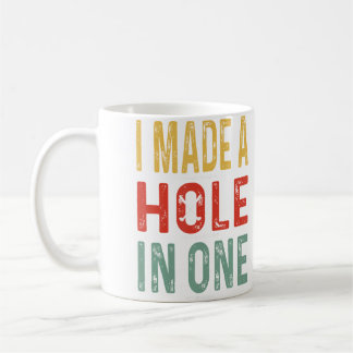 Lustiges Golf-Design für Männer Frauen Hole In One Kaffeetasse