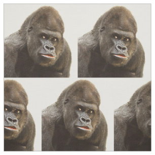 Lustiges Gorillagewebe Stoff