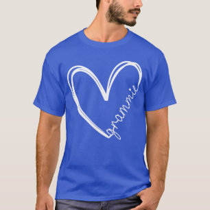 Lustiges Grammie-Herz für Oma Muttertag Frauen r T-Shirt
