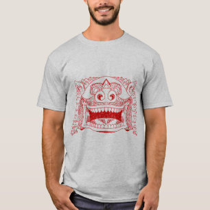 Lustiges Grinsendes-Affen-Männer-Grafik-T-Shirt - T-Shirt