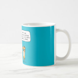 Lustiges großes Pferd und kleines Pferd Kaffeetasse