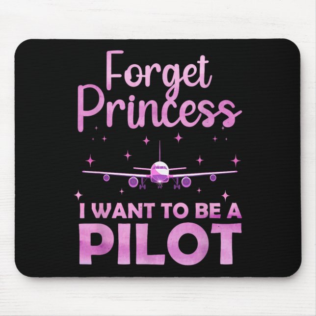 Lustiges Grundstück-Design für Frauen Mädchen Luft Mousepad (Vorne)