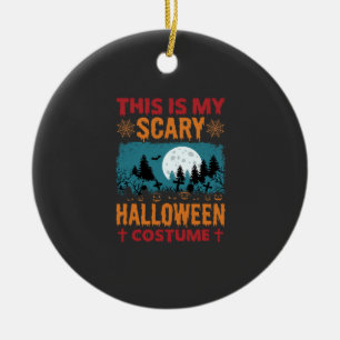 Lustiges Gruseliges Halloween-Kostenüm Friedhof Mo Keramik Ornament