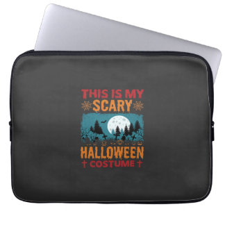Lustiges Gruseliges Halloween-Kostenüm Friedhof Mo Laptopschutzhülle