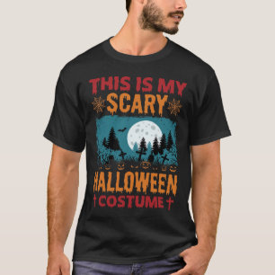 Lustiges Gruseliges Halloween-Kostenüm Friedhof Mo T-Shirt