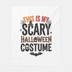 Lustiges Gruseliges Halloween-Kostüm Vintage-Shirt Fleecedecke