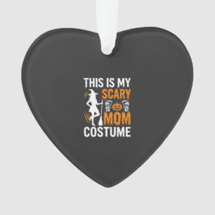 Lustiges Gruseliges Mutter-Kostüm Halloween Hexe Ornament