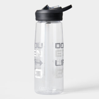 lustiges Gym-Typografie für Gewichtheber Trinkflasche