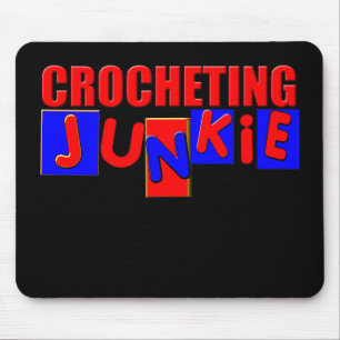 Lustiges Häkeln Mousepad