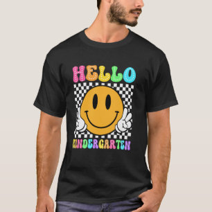 Lustiges Hallo Kindergarten Zurück zur Schule für T-Shirt