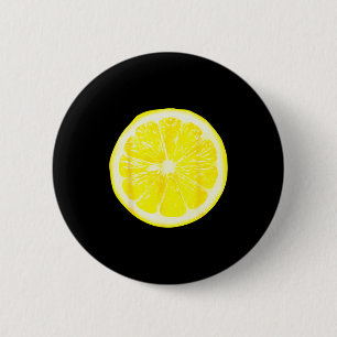 Lustiges Halloween-Gelbes-Zitronen-Kostüm Obst Kos Button