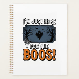 Lustiges Halloween-Gespenst T-Shirt Design_1 Planer