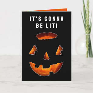 Lustiges Halloween Karte