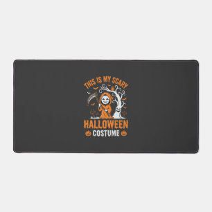 Lustiges Halloween-Kostüm Sensenmann Friedhof Desi Schreibtischunterlage