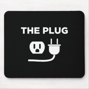 Lustiges Halloween-Meme-Kostüm The Plug Mousepad