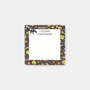 Lustiges Halloween Post-it Klebezettel