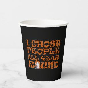 lustiges halloween Sprichwort Pappbecher