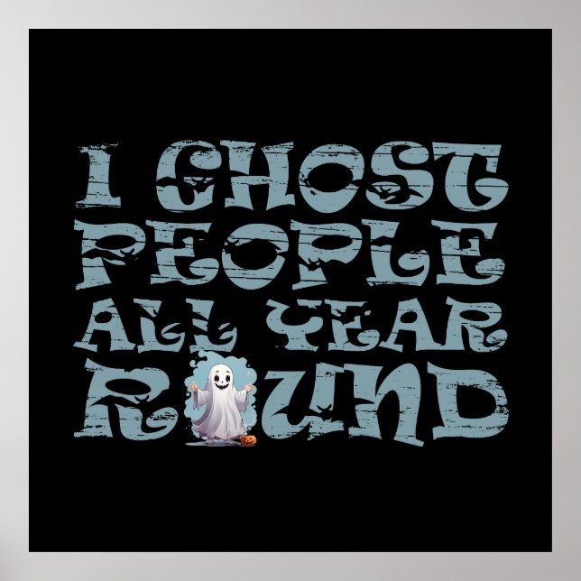 lustiges halloween Sprichwort Poster (Vorne)