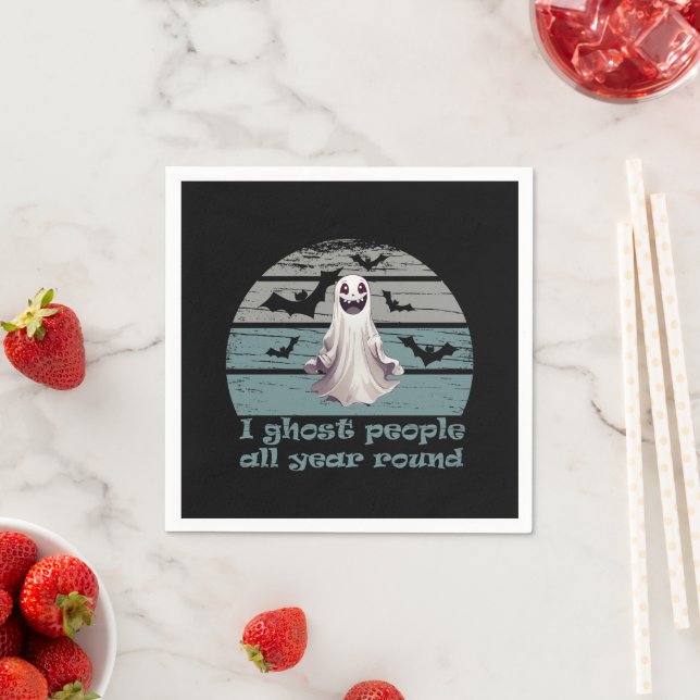 lustiges halloween Sprichwort Serviette (Beispiel)